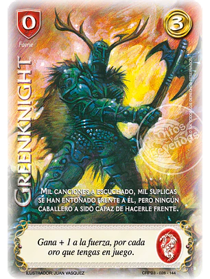 Greenknight  (Kit Racial 2024 - Foil)