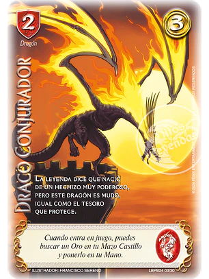 Draco Conjurador (LBPB24 - Arte Alternativo)