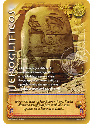 Jeroglíficos (TKit Premium 2024 - Magia y Divinidad)