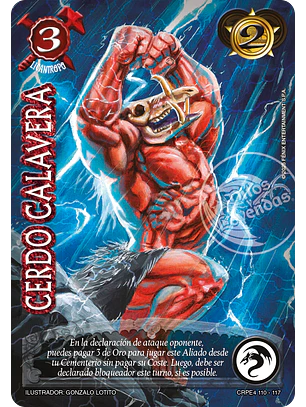 Cerdo Calavera (Kit Racial Licántropo 2025)
