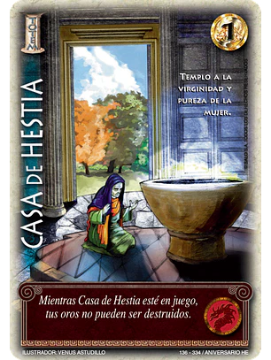Casa de Hestia (Helénica Aniv - VC Foil)