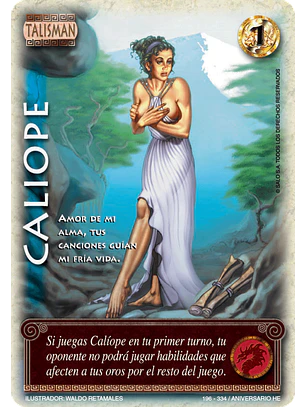 Caliope (HELENICA ANIV - Cortesana)