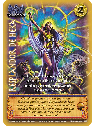 Resplandor de Heka (Leyendas PB 3.0 - MR)