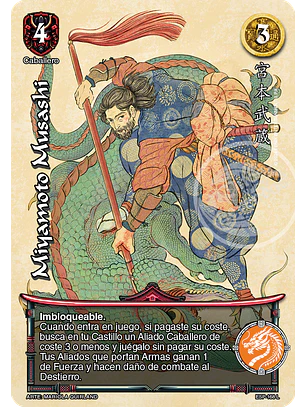 Miyamoto Musashi (Esp.Samurai - Legendaria)