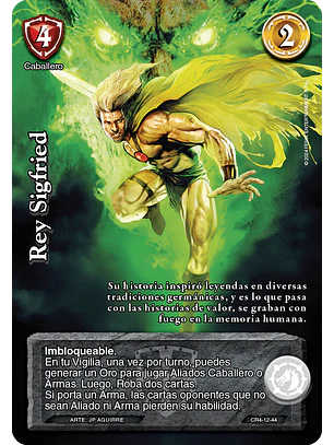 Rey Sigfried (Kit Racial 2024 - Reprint)