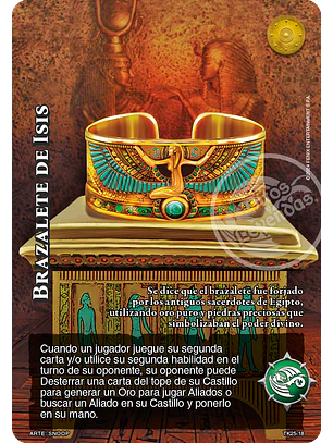 Brazalete de Isis (TK25 - Cenizas de Fuego)