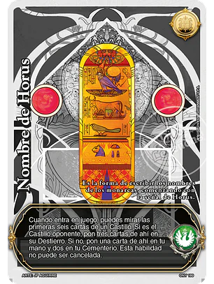 Nombre de Horus (ONY - Promocional)