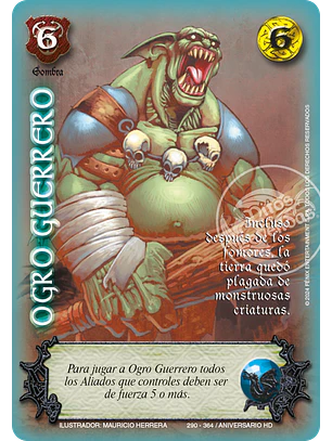 Ogro Guerrero (HD Aniversario - Vasalla)