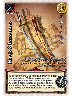Honjo Masamune (Esp.Samurai - UR)