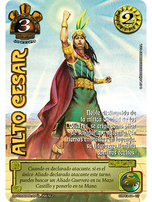 Alto Cesar (Kit Racial Guerrero 2025)