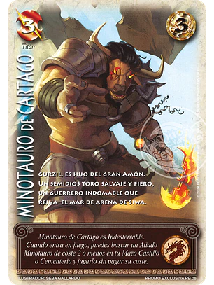 Minotauro de Cartago (LBPB24 - Buy a box)