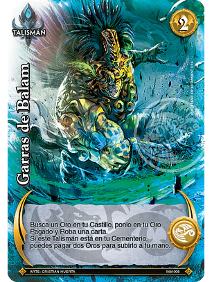 Garras de Balam (Colección Inmortal)