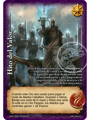 Hito del Valor (Bestiarium - Cortesana)