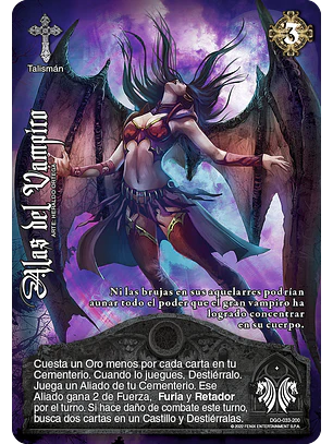 Alas de Vampiro  (DGO - MR)
