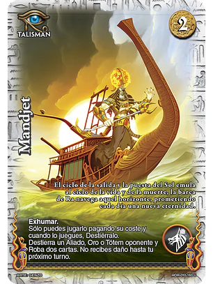 Mandjet (La Venganza de Horus - UR)
