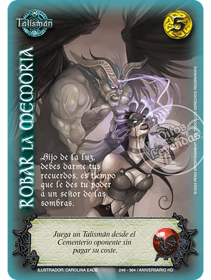 Robar la Memoria (HD Aniversario - Cortesana)