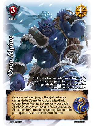 Orco Alpino (Bestiarium - VC Foil)