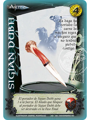 Sigian Dubh (HD Aniversario - Cortesana)