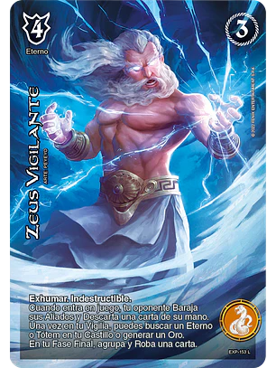 Zeus vigilante (EXP - Legendaria)