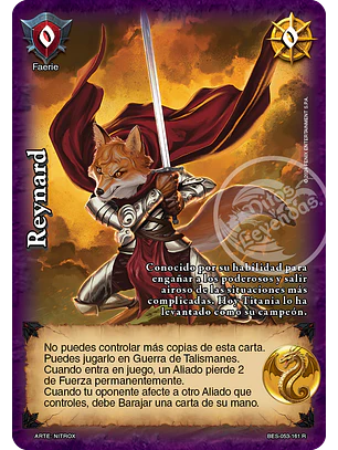 Reynard (Bestiarium - Real)