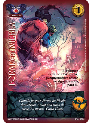 Forma de Niebla (Kit Drácula)