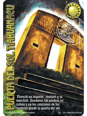 Puerta del Sol Tiahuanacu