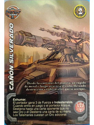 Cañón Silverado (KVM - Cortesana Foil)