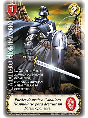 Caballero Hospitalario (Clásico CRU - Cortesana)