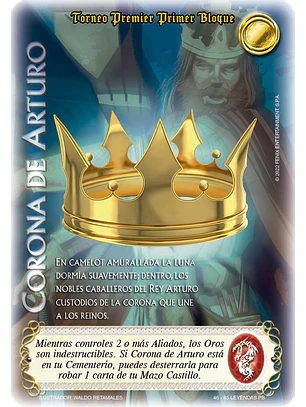 Corona de Arturo (Torneo Premier 2023 - Aniversario Espada Sagrada)