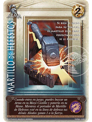 Martillo de Hefestos (TKit Premium 2024 - Fuerza y Destino)