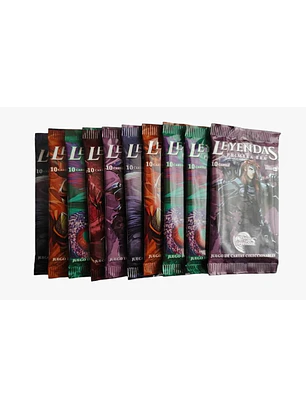 Pack de 10 Sobres de Leyendas PE 4.0