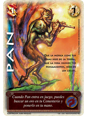 Pan (Helénica Aniv - VC Foil)