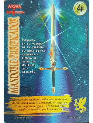Mandoble purificador (Kit Pagano)