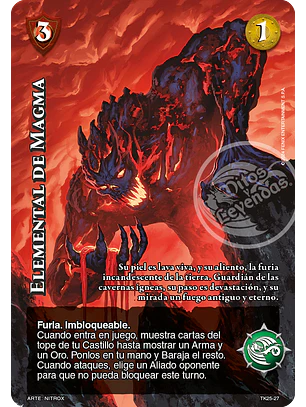 Elemental de Magma (TK25 - Cenizas de Fuego)
