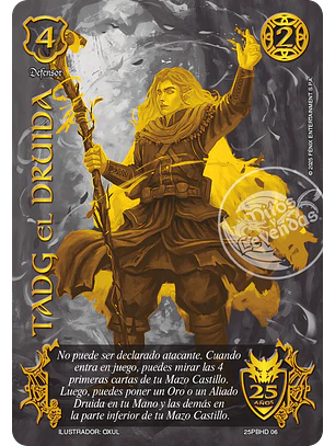 Tadg el Druida (Promocional 25 Años)