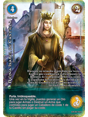 Reina isabel de castilla (EXP - Real)