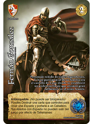 Fernán González (CID - VC Foil)