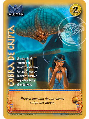 Cobra de Cripta (Clásico ENCRU – Real)