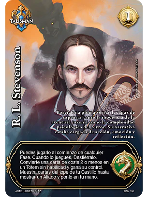 R.L. Stevenson (ONY - Buy a Box)