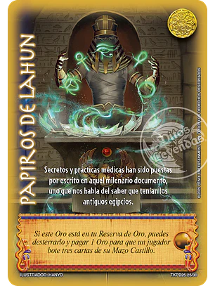 Papiros de Lahun (TKPB25 - Juicio y Visión)