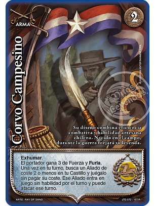 Corvo Campesino (LTD - Reales)