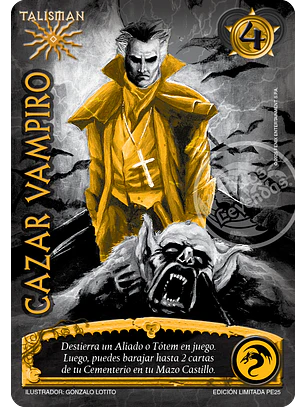 Cazar Vampiro (LPE25 - Secreta)