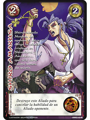 Shiro Amakusa (CRPE2 - Campeón)