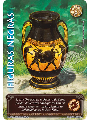 Figuras Negras (LBPB25 - Foil lluvia premium)