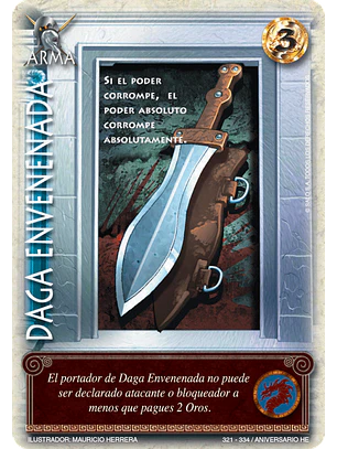 Daga Envenenada (HELENICA ANIV - Vasalla)