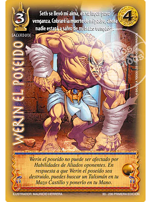 Werin el Poseido (Clásico DOMRA - Real)
