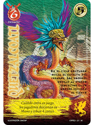 Quetzalcoatl (CRPE3 - Dragón)