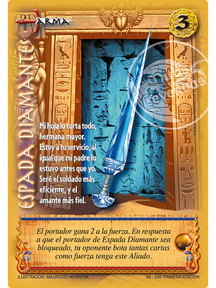 Espada Diamante (Clásico DOMRA - Real)