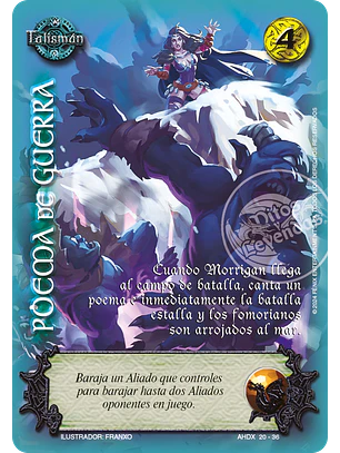 Poema de guerra (AHDX - Luz Esmeralda)
