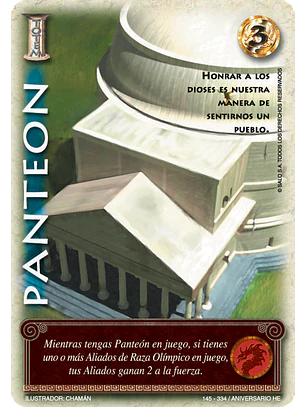 Panteon (Helénica Aniv - VC Foil)